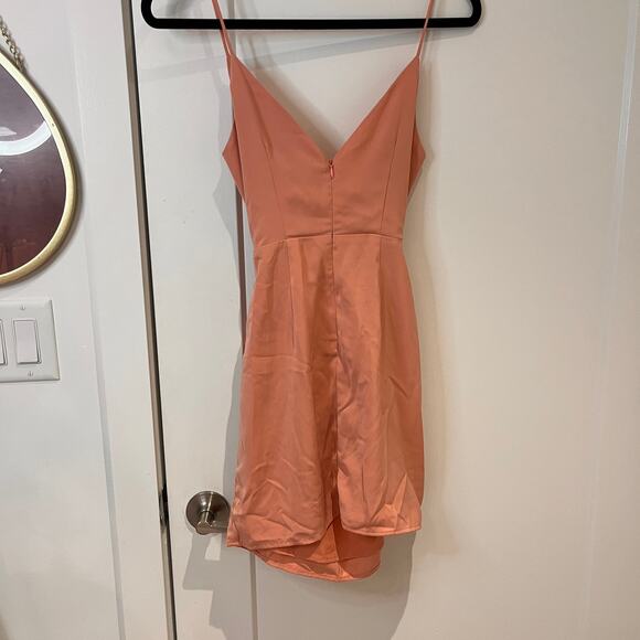 Revolve By The Way Kamryn Side Tie Mini Dress Size XS - Picture 3 of 10